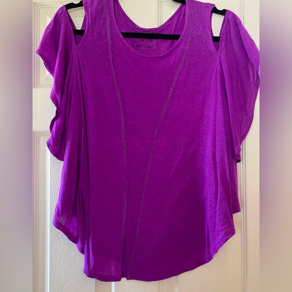 Free people open shoulder top